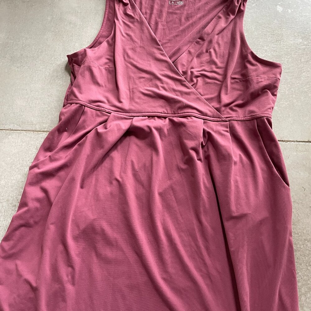 Eddie bauer cute NWOT wrap 2XL dress- adorable cute pink summer dress
